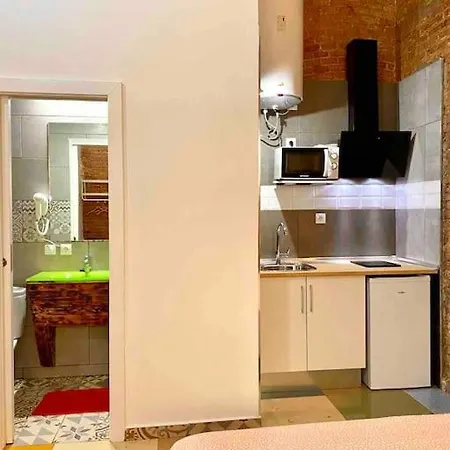 L1 Estudio Nuevo! Al Lado Del Metro En Sants Apartment *